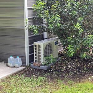 Exterior view of a cooling unit
