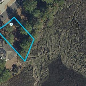Map / location featuring property boundaries highl