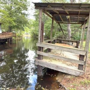 Dock featuring a water view