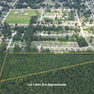 View of property location with property boundaries