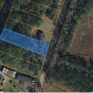 Map / location with property parcel outlined