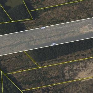 Map / location featuring property parcel outlined