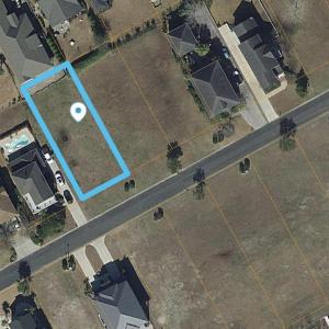 Map / location with property boundaries highlighte