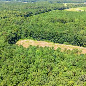 Aerial view of property's location featuring a hea