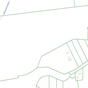 Map showing property parcels