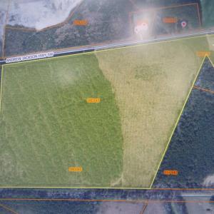 Map / location with property boundaries highlighte