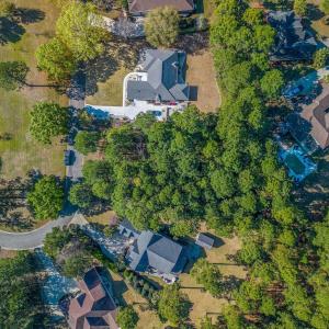 Aerial view of property and surrounding area