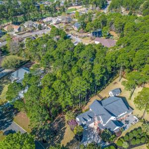 Aerial overview of property's location