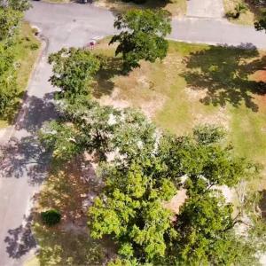 Aerial overview of property's location