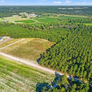 Aerial overview of property's location featuring a
