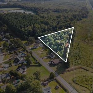 Aerial view of property's location featuring prope