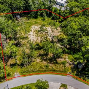 Aerial view of property's location featuring prope