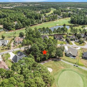 Your new residential lot features 97 feet of golf