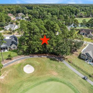 Golf course side of 4036 Girvan Drive