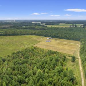 View of rural area featuring a forest