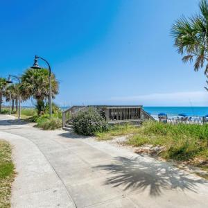 View of property's community with a water view