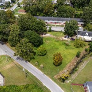 Aerial view of property's location