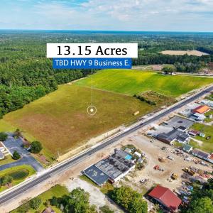 Bird's eye view of a heavily wooded area