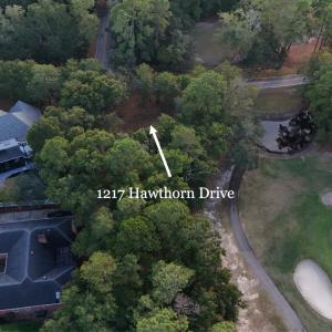 Aerial overview of property's location