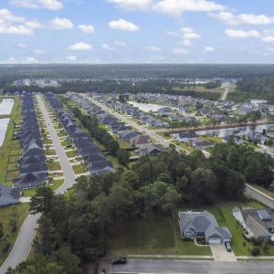 Aerial view of property's location featuring nearb