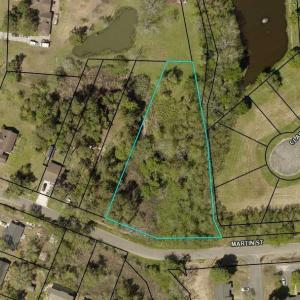 Aerial overview of property's location featuring p