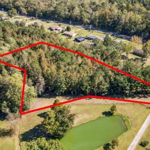 Aerial overview of property's location featuring a