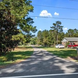 View of asphalt driveway