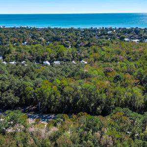 Aerial overview of property's location featuring a