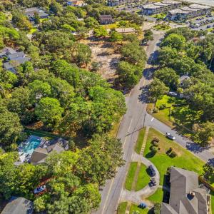 Aerial overview of property's location
