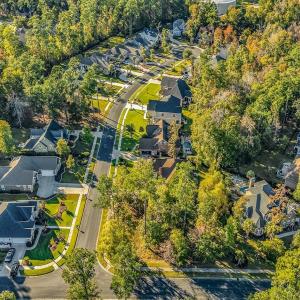 Aerial view of property's location with nearby sub