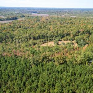 Aerial overview of property's location featuring a