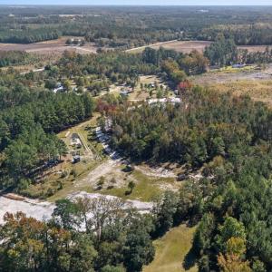 Aerial overview of property's location featuring a