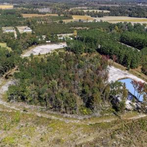 Aerial view of property's location featuring a nea