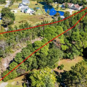 View of property location with property parcel out