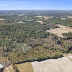 Aerial view of property's location