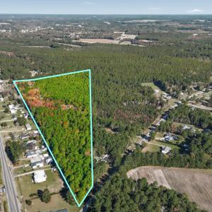 Aerial view of property's location featuring prope