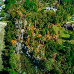 Aerial view of property and surrounding area