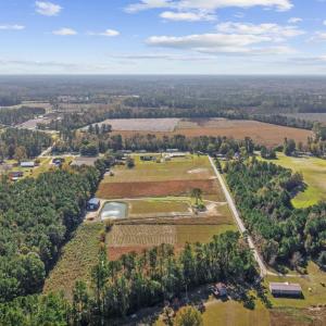 View of property location with a forest