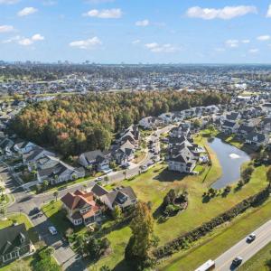 View of property location with a large body of wat
