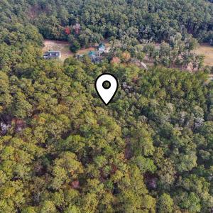 View of property location featuring a forest