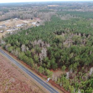 Aerial overview of property's location featuring a