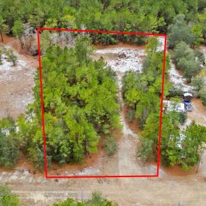 View of property location featuring a heavily wood