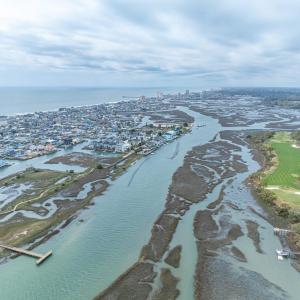 Water view featuring nearby urban area