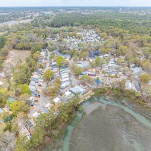 Aerial view of property's location featuring nearb