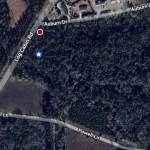 Aerial overview of property's location with proper