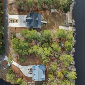 Aerial view of property and surrounding area featu