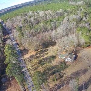 Aerial overview of property's location