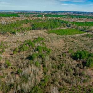Aerial view of property and surrounding area with