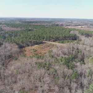 Aerial overview of property's location