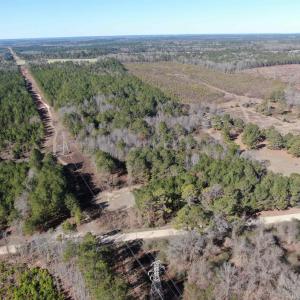 Aerial view of property's location featuring a for
